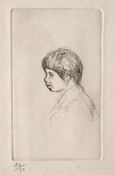 Claude Renoir The Artists Son In Profile 2