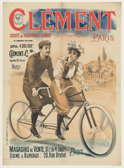 Clement Paris Societe Des Velocipedes Clement