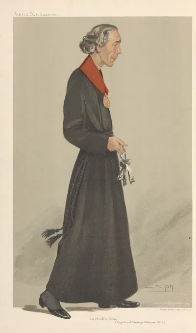 Clergy A Erudite Dean Dr J Armitage Robibson Dean Of Westminster 14 December 1905