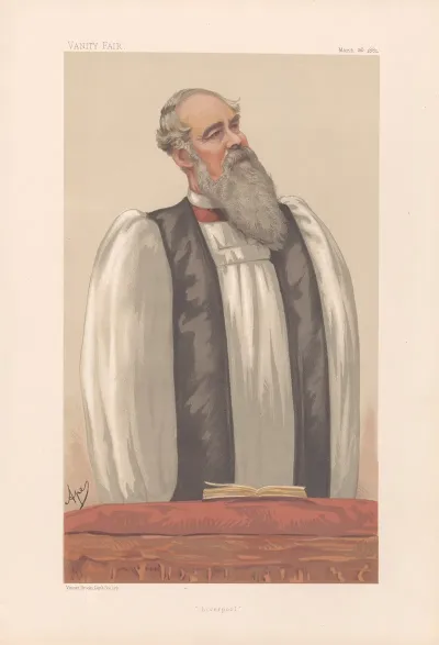 Clergy Liverpool Rev John Charles Ryle Bishop Of Liverpool 26 March 1881
