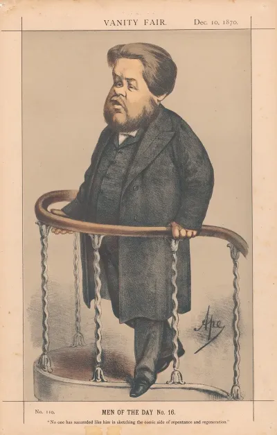 Clergy No One Has Suceeded Like Him In Sketching The Comic Side Of Repentance And Regeneration Charles Spurgeon 10 December 1870