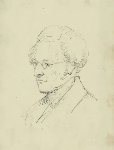 Clergyman On Board Steamboat On The Potomac