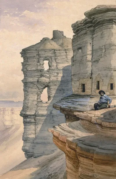 Cliff Houses On The Rio Mancos Colorado