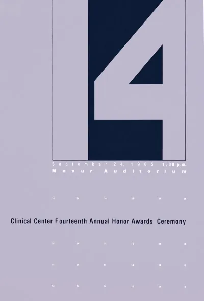Clinical Center Fourteenth Annual Honor Awards Ceremony