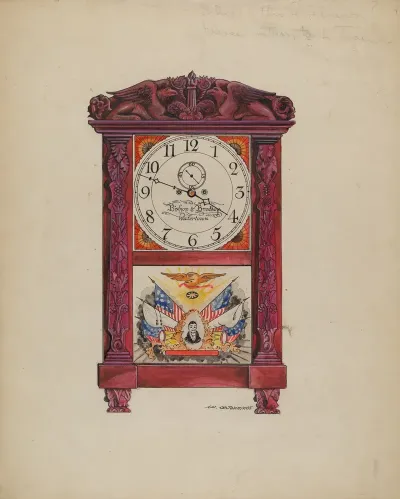Clock Eight Day