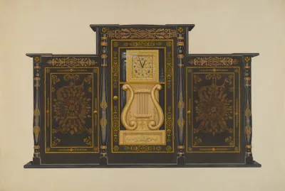 Clock Lyre Type