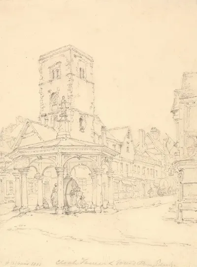 Clock Tower St Albans Abbey