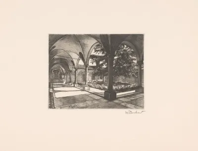 Cloister In Florence