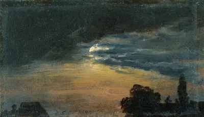Clouds In Moonlight