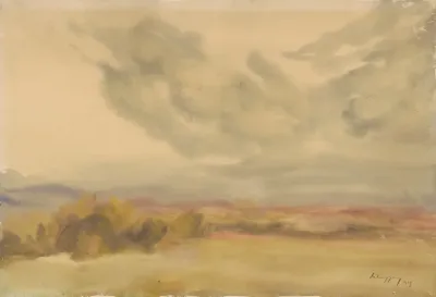 Clouds Over A Plain