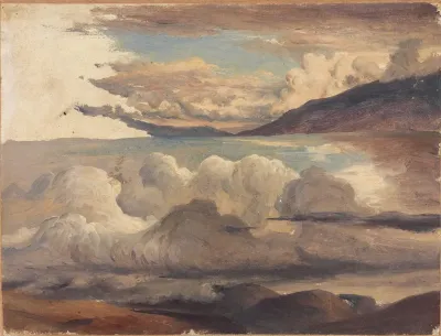 Clouds Over The Fjord