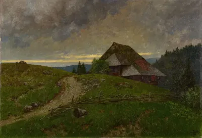 Cloudy Weather In The Black Forest