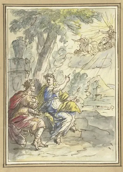 Clymene Vertelt Haar Zoon Phaeton Over Zijn Vader Apollo