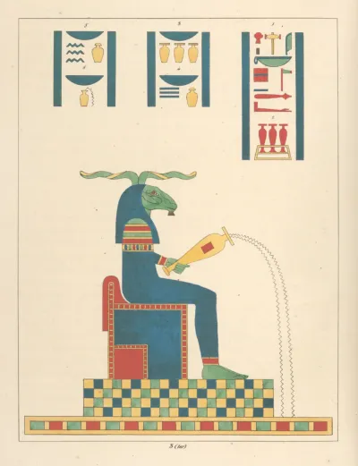 Cnouphis Nilus Jupiter Nilus Dieu Nil 2