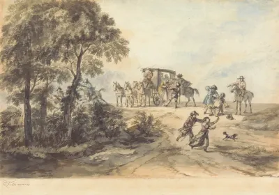 Coach And Highwayman