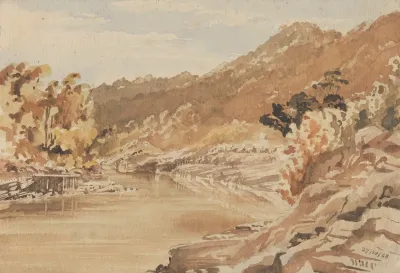 Coal Mine And Brunnerton River Grey