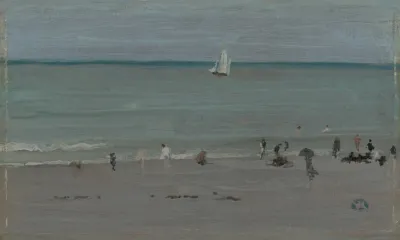 Coast Scene Bathers