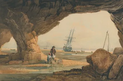 Coast Scene Near Plymouth