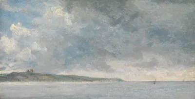 Coastal Scene With Cliffs