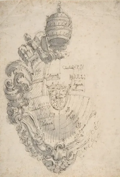 Coat Of Arms Of Clement Xiii Rezzonico