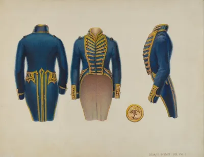 Coat Of Naval Lieutenant