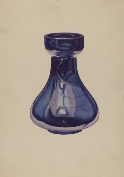 Cobalt Vase 2