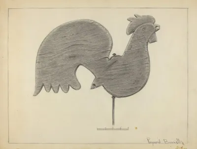 Cock Weather Vane 2