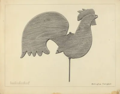 Cock Weather Vane 8