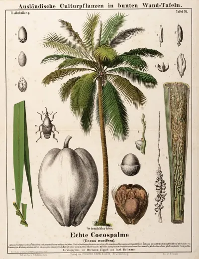 Cocos Nucifera Kokospalm