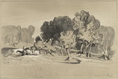 Col Harveys Meadow Thorpe And Norwich Oct 2nd 1841