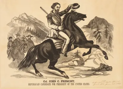 Col John C Fremont Republican Candidate For The President Of The United States