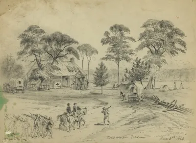 Cold Harbor Tavern June 3 1864