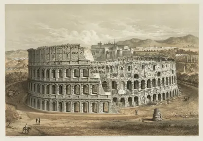 Coliseum At Rome