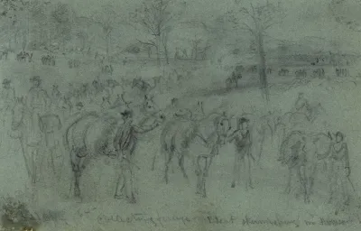 Collecting Forage Escort Skirmishing N Harrison