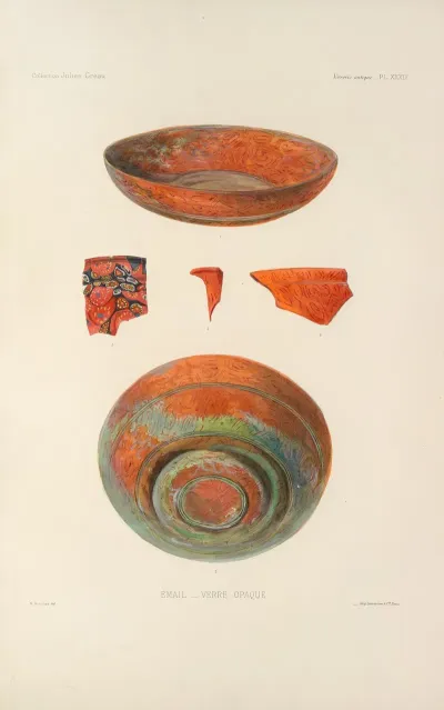 Collection Julien Greau Verrerie Antique Emaillerie Et Poterie Appartenant A M John Pierpont Morgan Pl 40