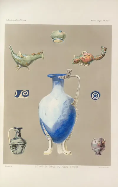 Collection Julien Greau Verrerie Antique Emaillerie Et Poterie Appartenant A M John Pierpont Morgan Pl 47