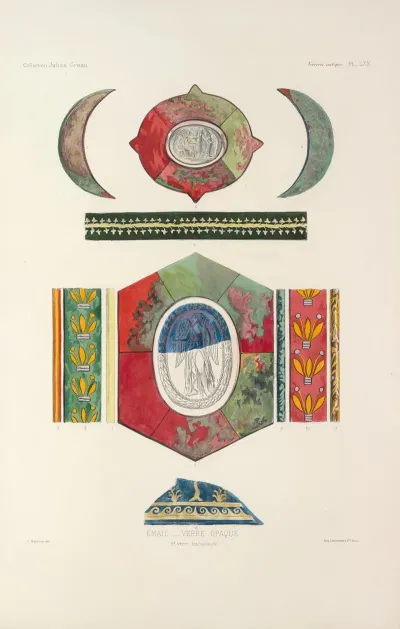 Collection Julien Greau Verrerie Antique Emaillerie Et Poterie Appartenant A M John Pierpont Morgan Pl 71