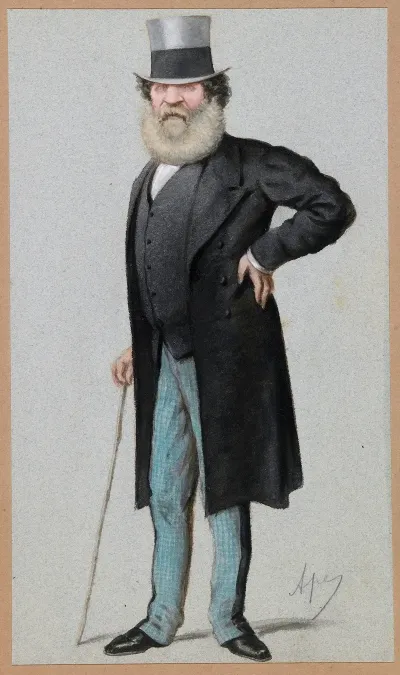 Colonel Thomas Edward Taylor M P 1811 1883 Ill For Vanity Fair July 1874