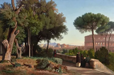 Colosseum Viewed From The Palatine