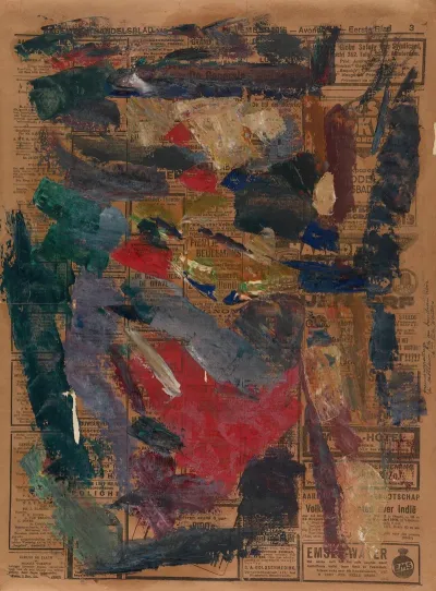 Colours Used In Self Portrait With Black Eye Patch