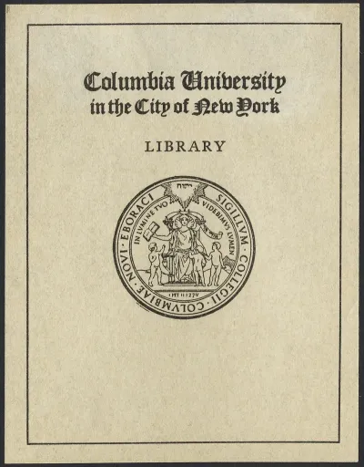 Columbia University Library 2