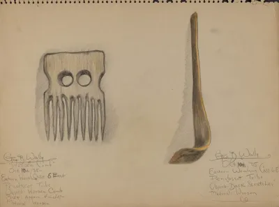 Comb And Back Scratcher