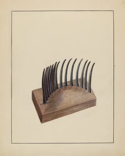 Comb For Agricultural Use