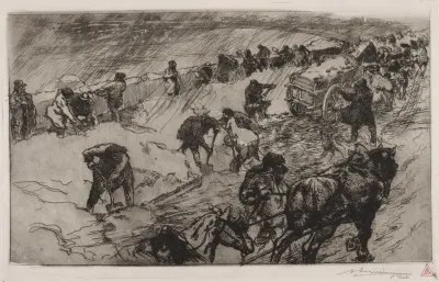 Combat Contre La Neige Quai Aux Fleurs