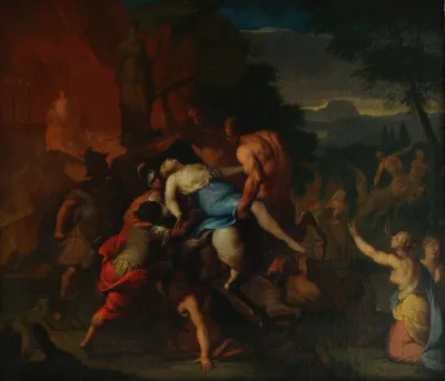 Combat Of The Centaurs And Lapiths