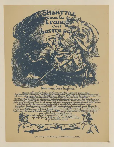 Combattre Avec La France Cest Combattre Pour Soi