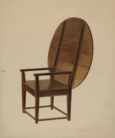 Combination Table And Chair As Chair