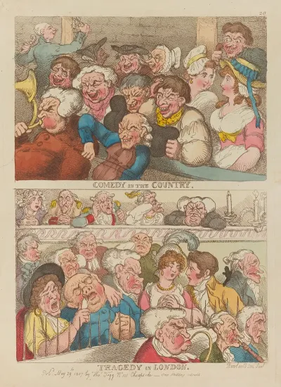 Comedy In The Country Tragedy In London