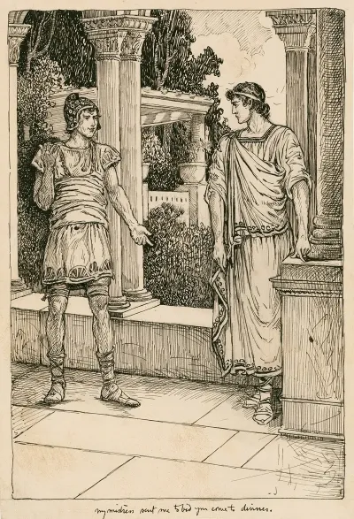 Comedy Of Errors My Mistress Sent Me To Bid You Come To Dinner