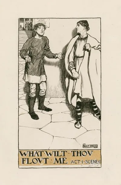 Comedy Of Errors What Wilt Thou Flout Me Act I Scene Ii